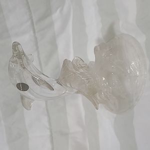 vintage crystal dolphin